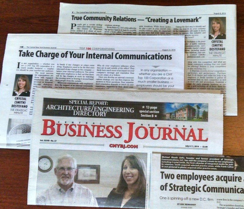 You are currently viewing “Strategic Minute” in Business Journal