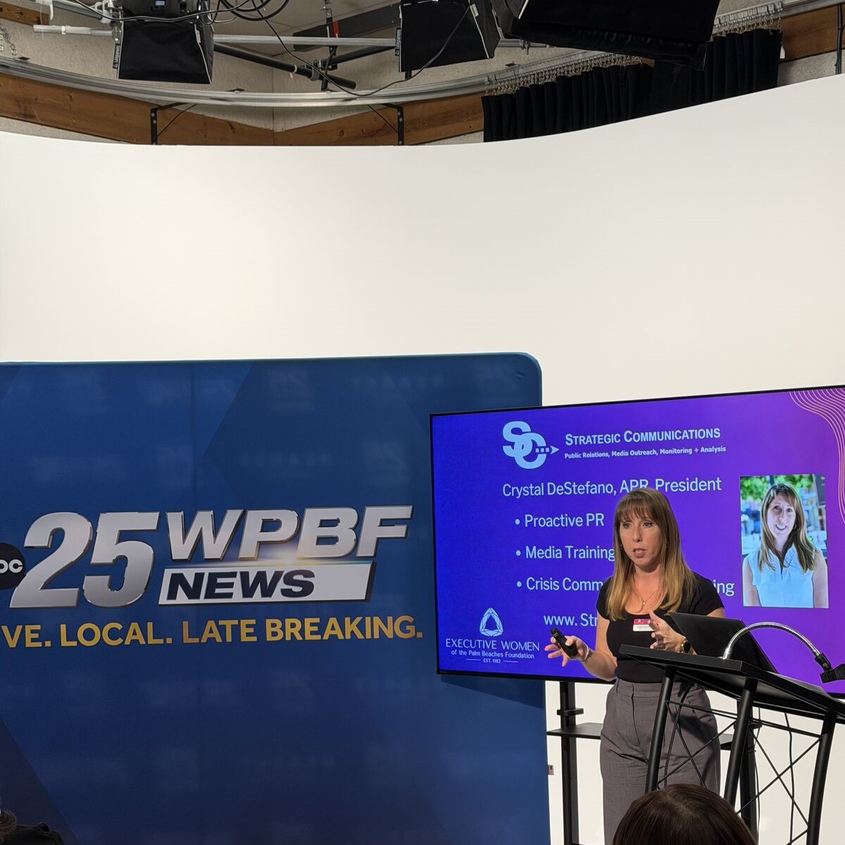 What happens when you bring media training INSIDE an actual TV newsroom?