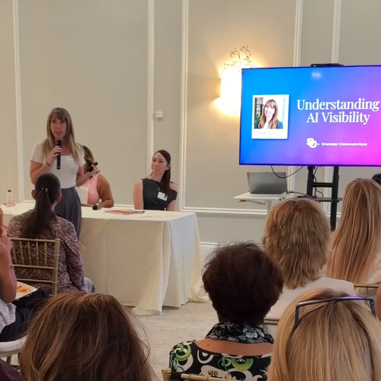 Crystal DeStefano Strategic Communications Speaking News Photo